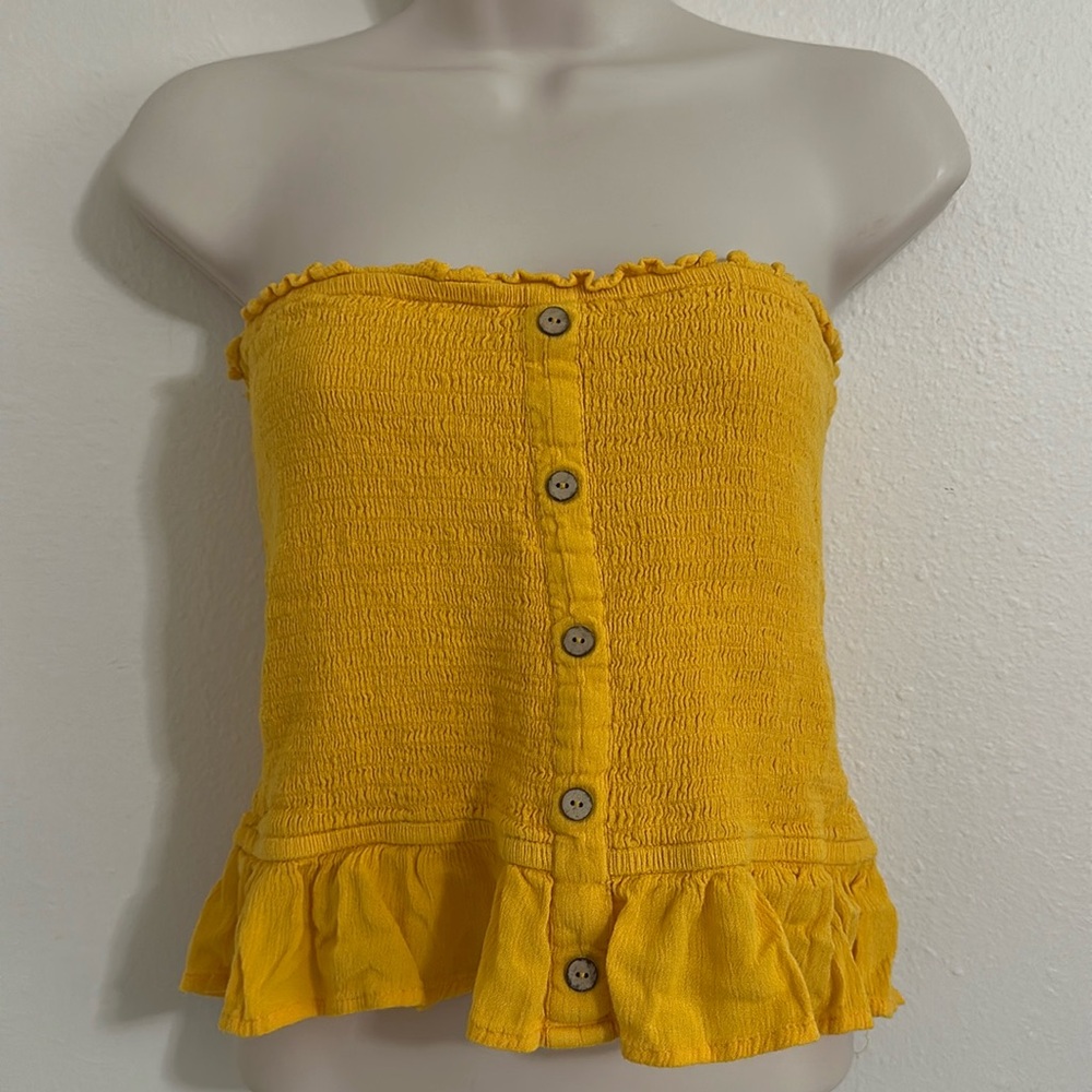 Guess Smocked Tube Top